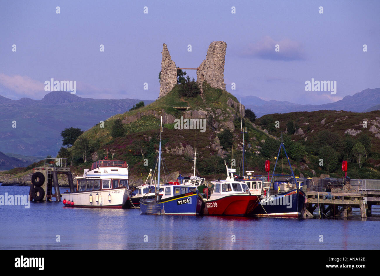 Castle Moil at Kyleakin Isle of Skye  GPL 1029 Stock Photo