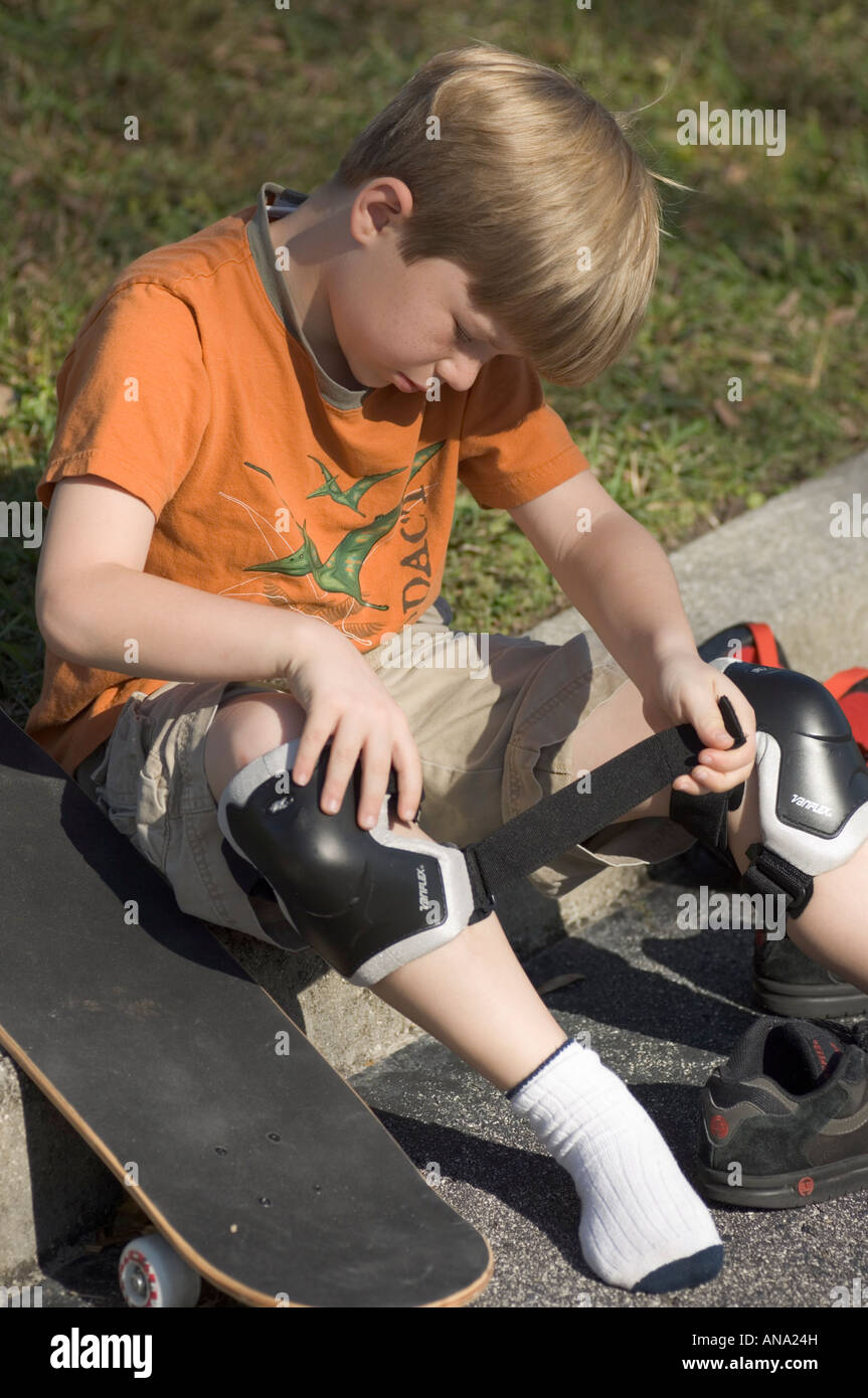 skateboarder skateboarding learning safety equipment child boy children