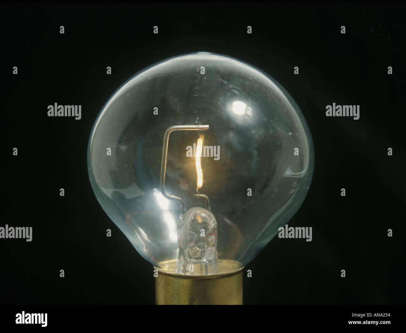 12 volt tungsten filament lamp Stock Photo Alamy