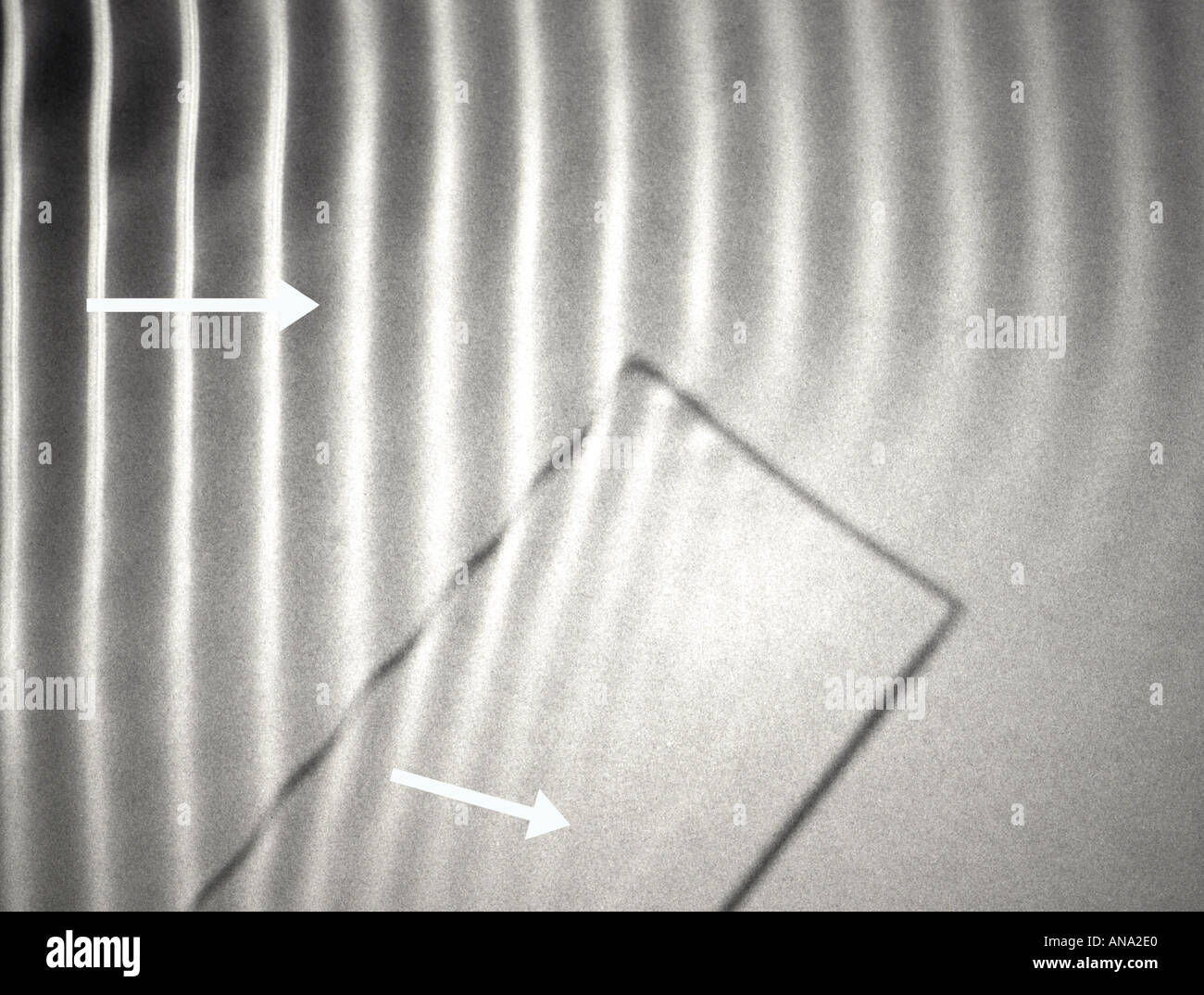 refraction-of-water-waves-going-from-deep-to-shallow-water-in-a-stock