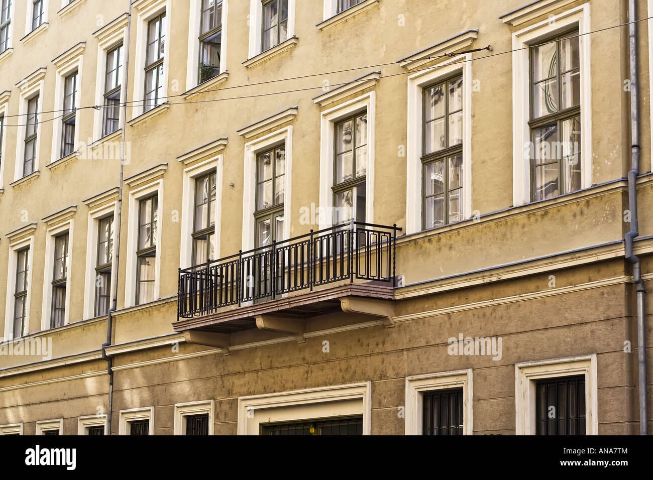 windows with balcony Stock Photo - Alamy