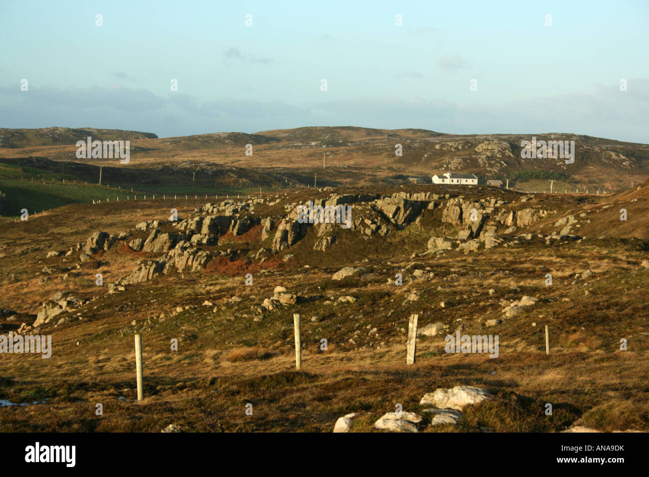 cottage at Malin Head land, Inishowen, Donegal, Ireland Stock Photo Alamy