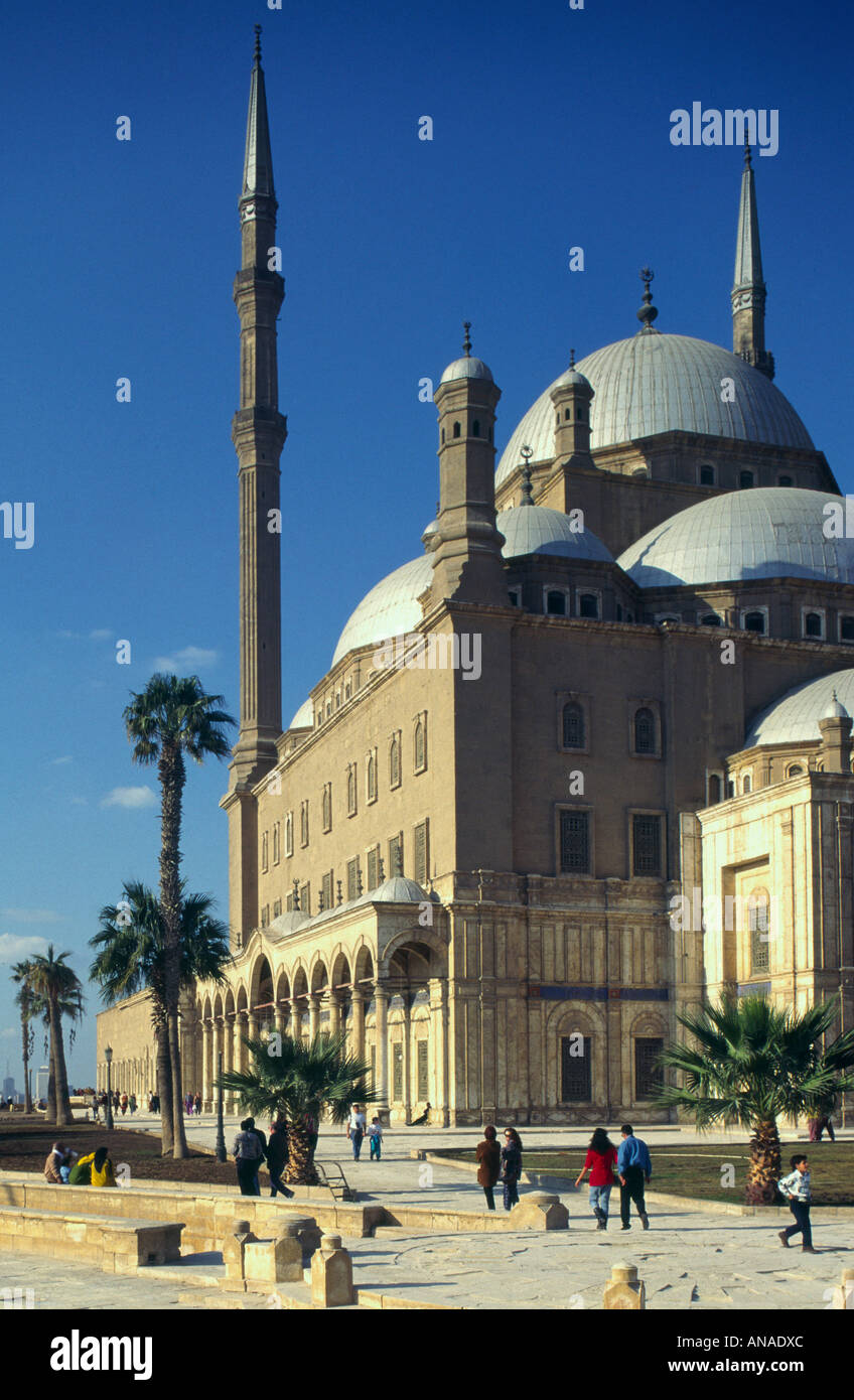 Egypt Cairo The Citadel Mosque of Mohammed Ali Stock Photo - Alamy