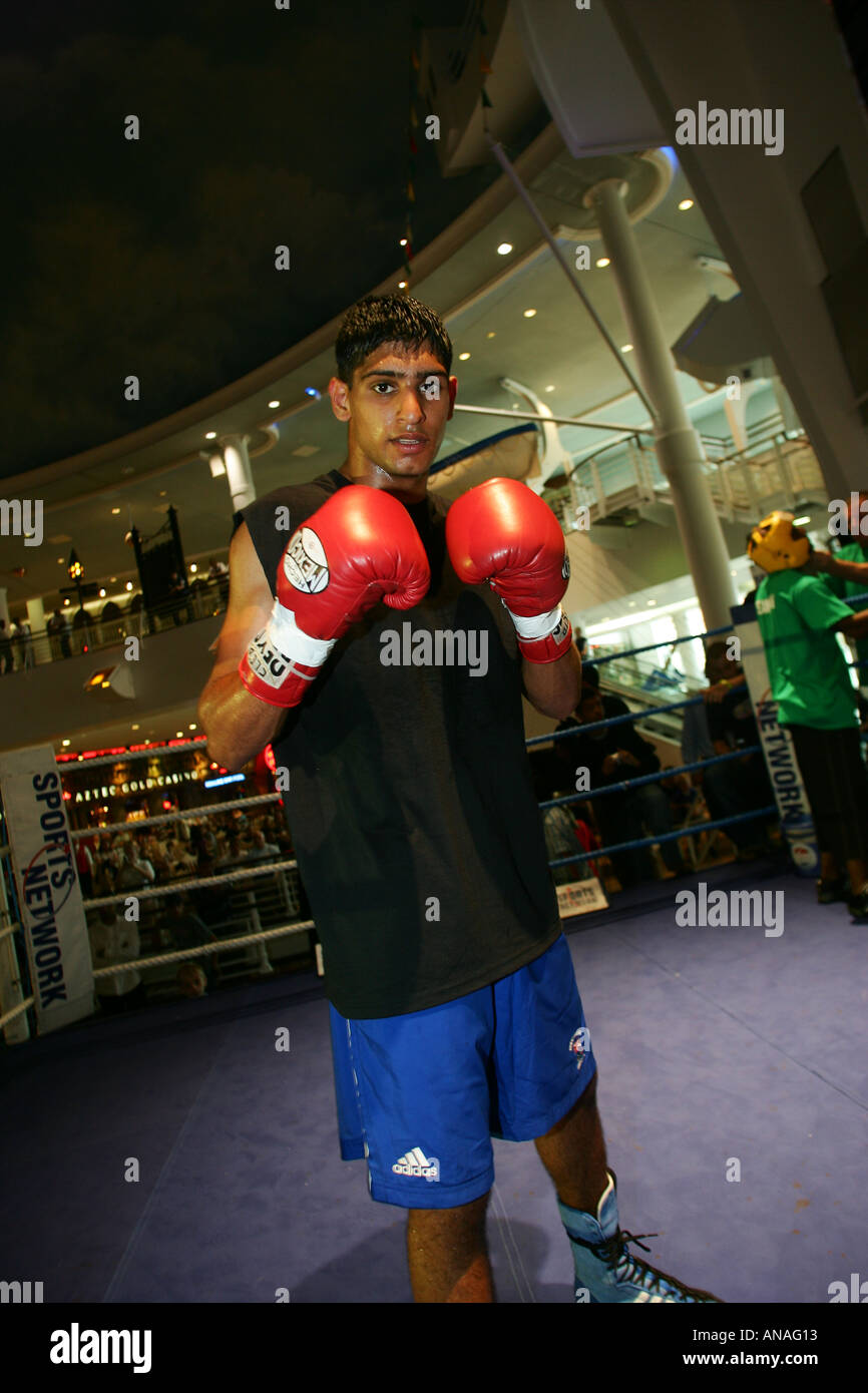 Amir Khan Stock Photo