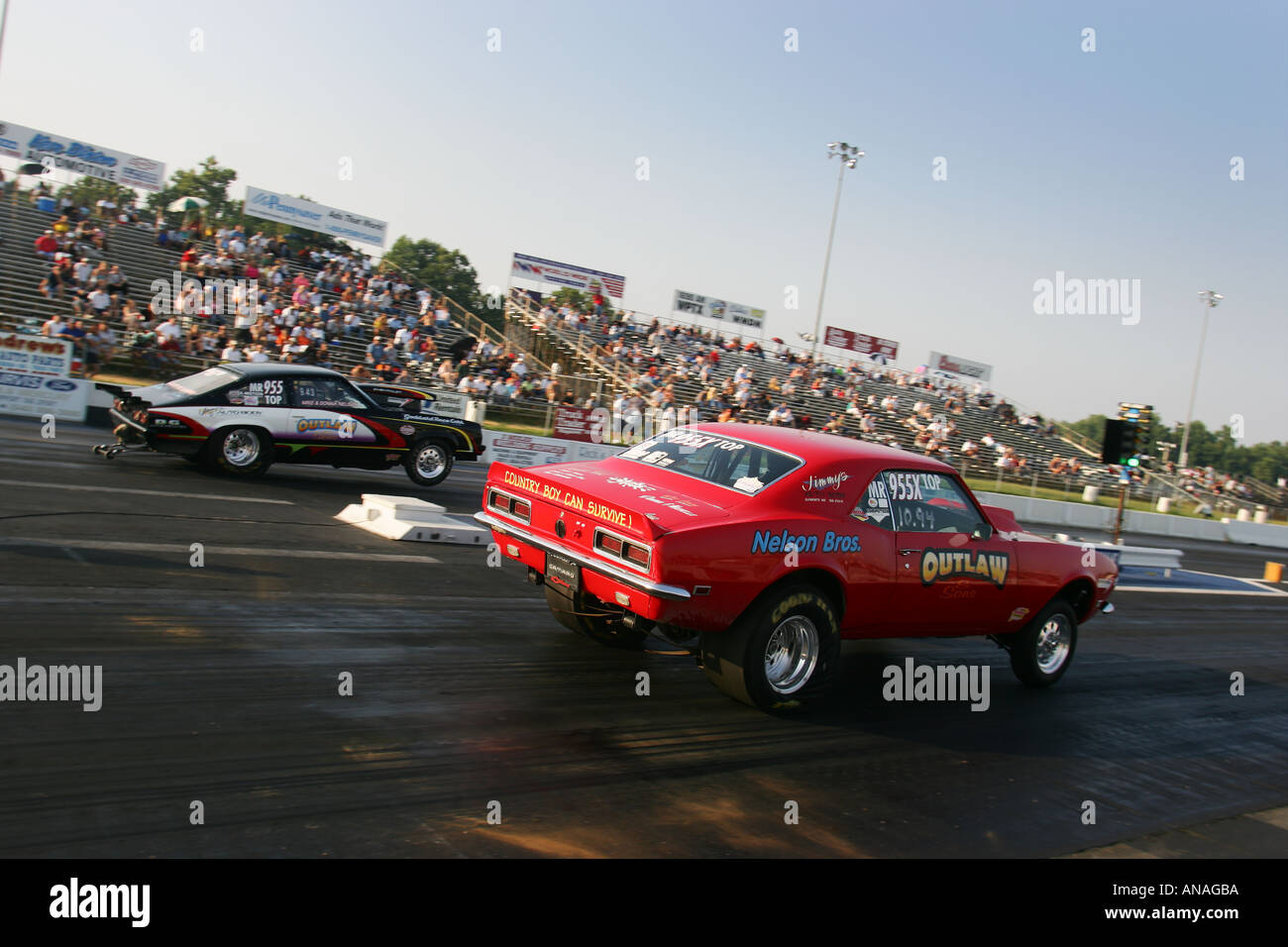 drag racing at Maryland international speedway Stock Photo Alamy
