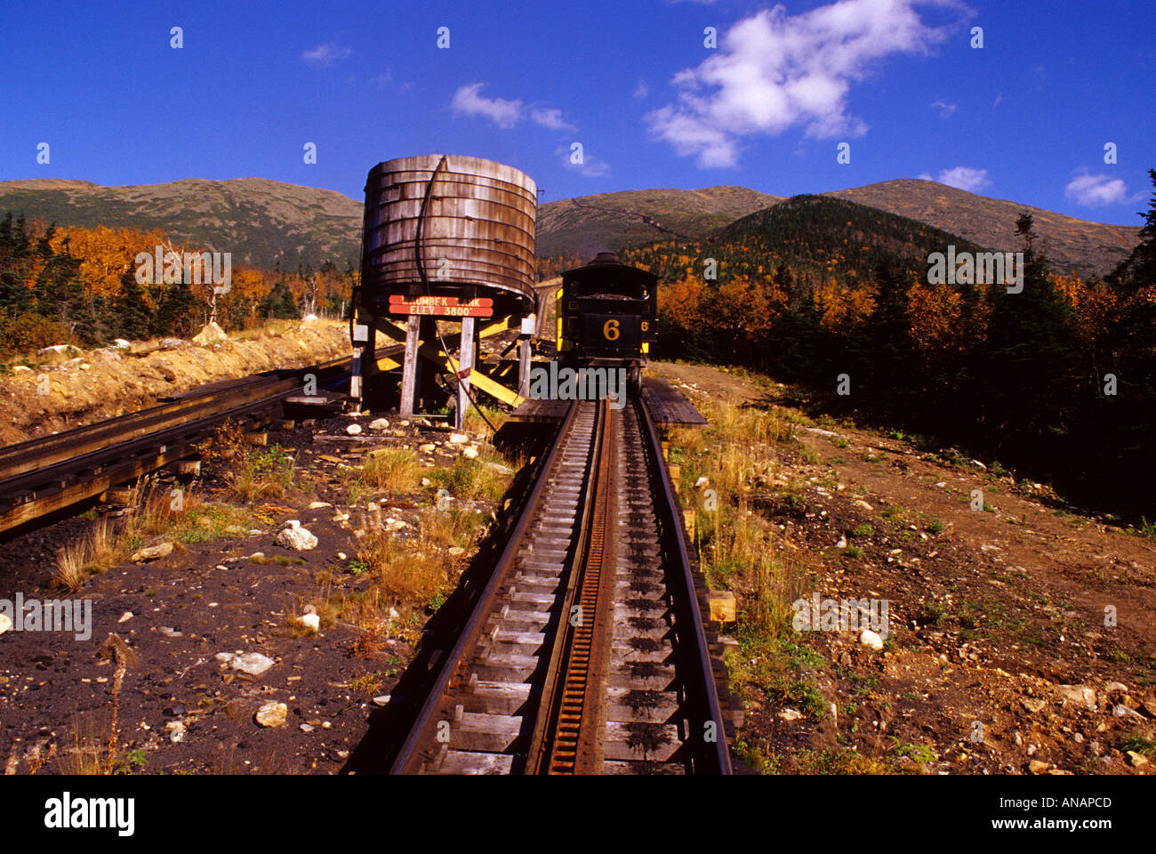 Mt washington cog railroad hi-res stock photography and images - Alamy