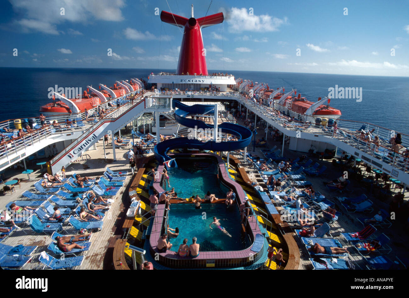 Florida, FL, South, Miami, Atlantic Ocean, water, Carnival Ecstasy Stock Photo Alamy