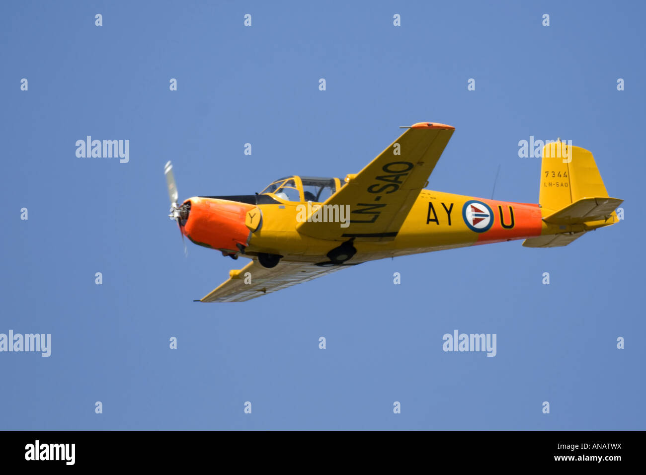 Saab 91b 2 safir at sola airshow hi-res stock photography and images ...