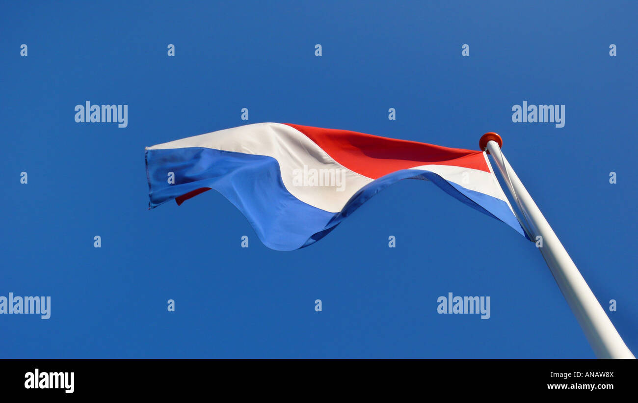 Dutch flag, Netherlands Stock Photo