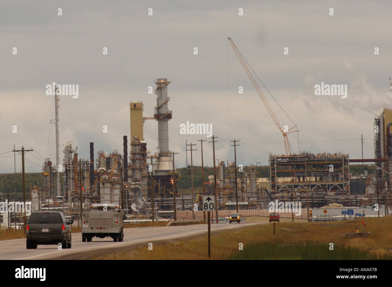 Oil Sands Northern Alberta Canada Stock Photo Alamy