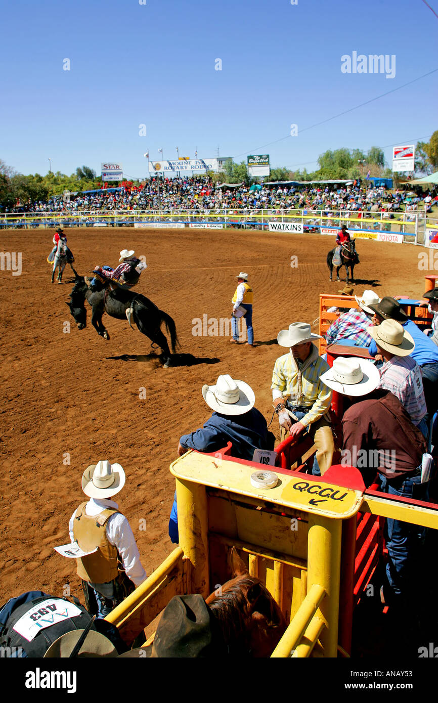 Bareback bronc riding hi-res stock photography and images - Alamy