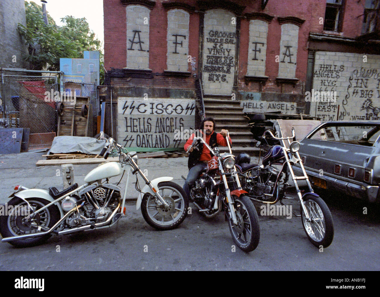 Hells angels new york hi-res stock photography and images - Alamy