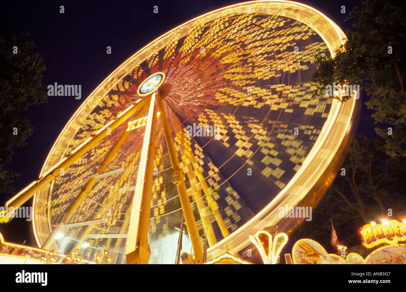 Bergkirchweih parish fair, one of Germany's biggest folk festivals