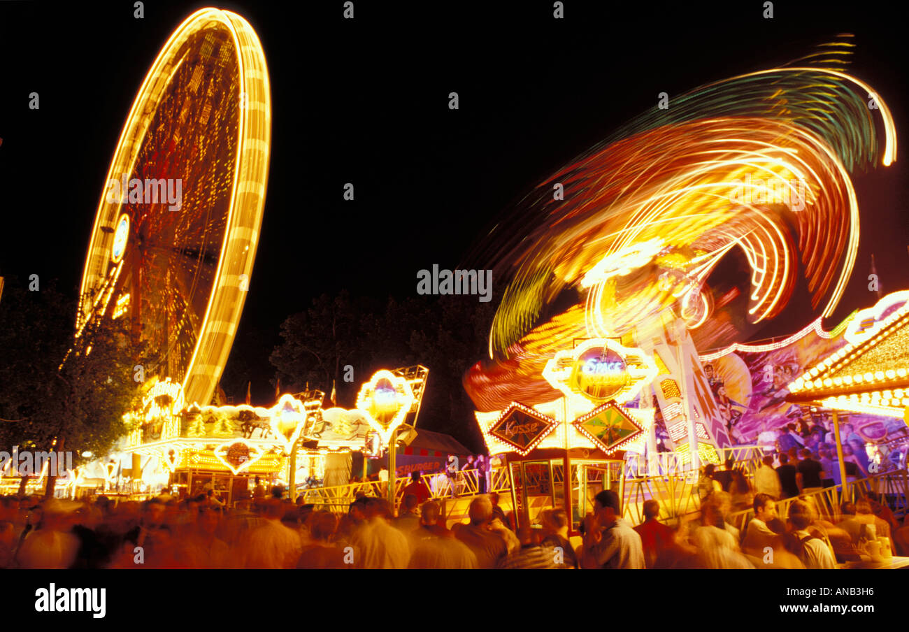 Bergkirchweih parish fair, one of Germany's biggest folk festivals ...