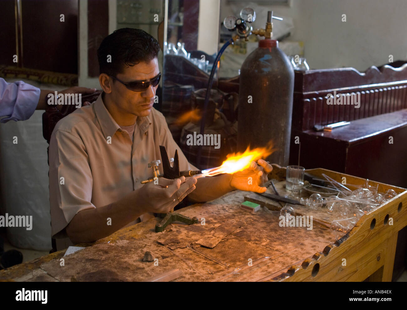 Egyptian glass making hires stock photography and images Alamy