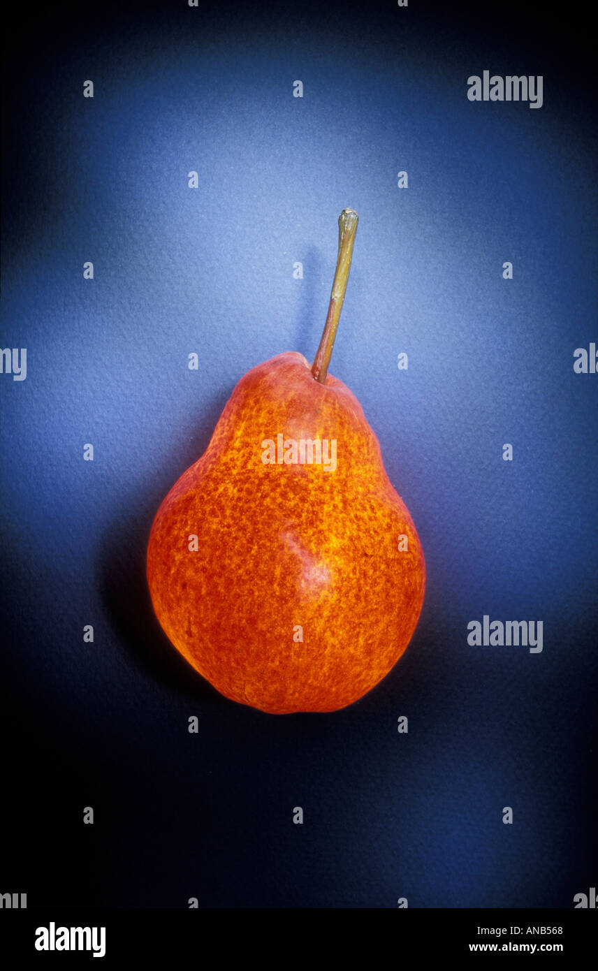 pear studio bulb glowing Stock Photo