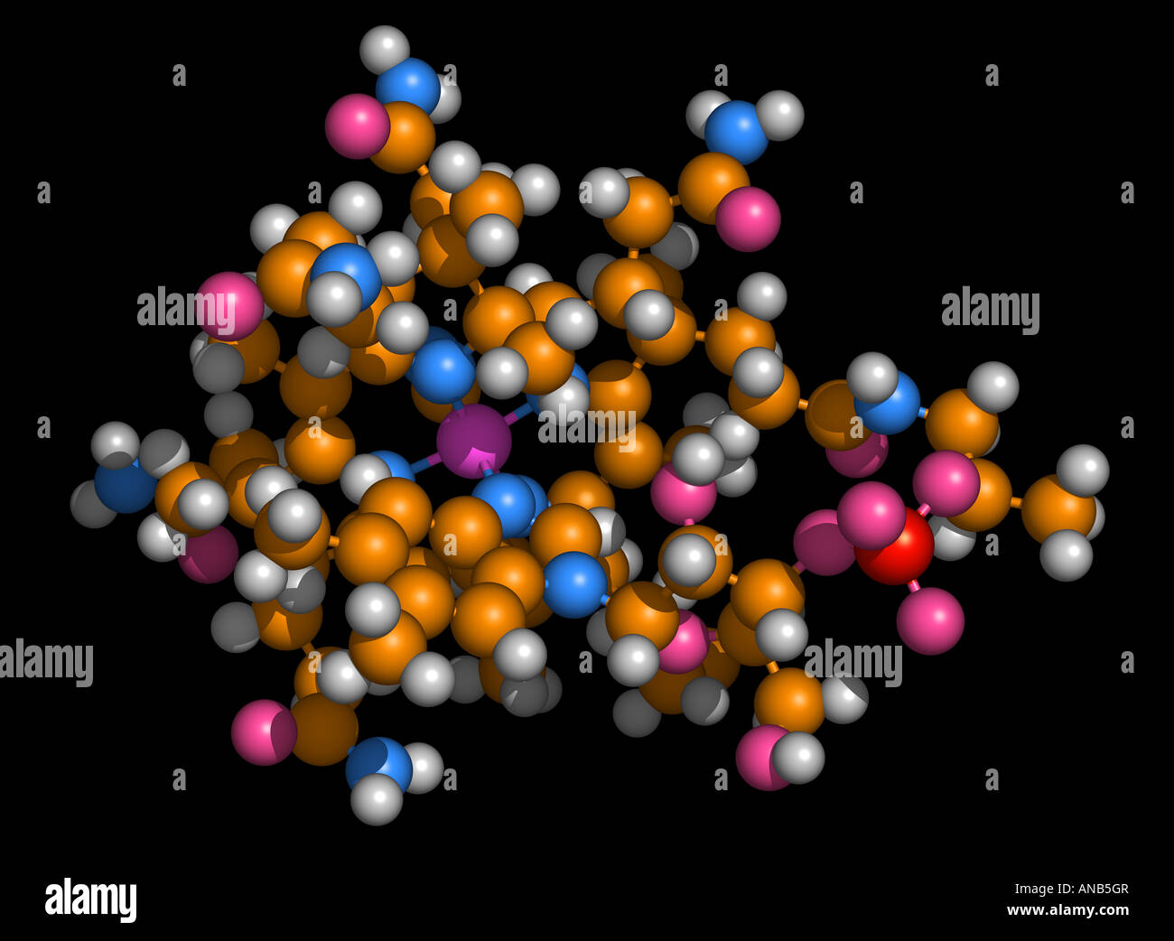 Vitamin B12 Cyanocobalamin Stock Photo Alamy