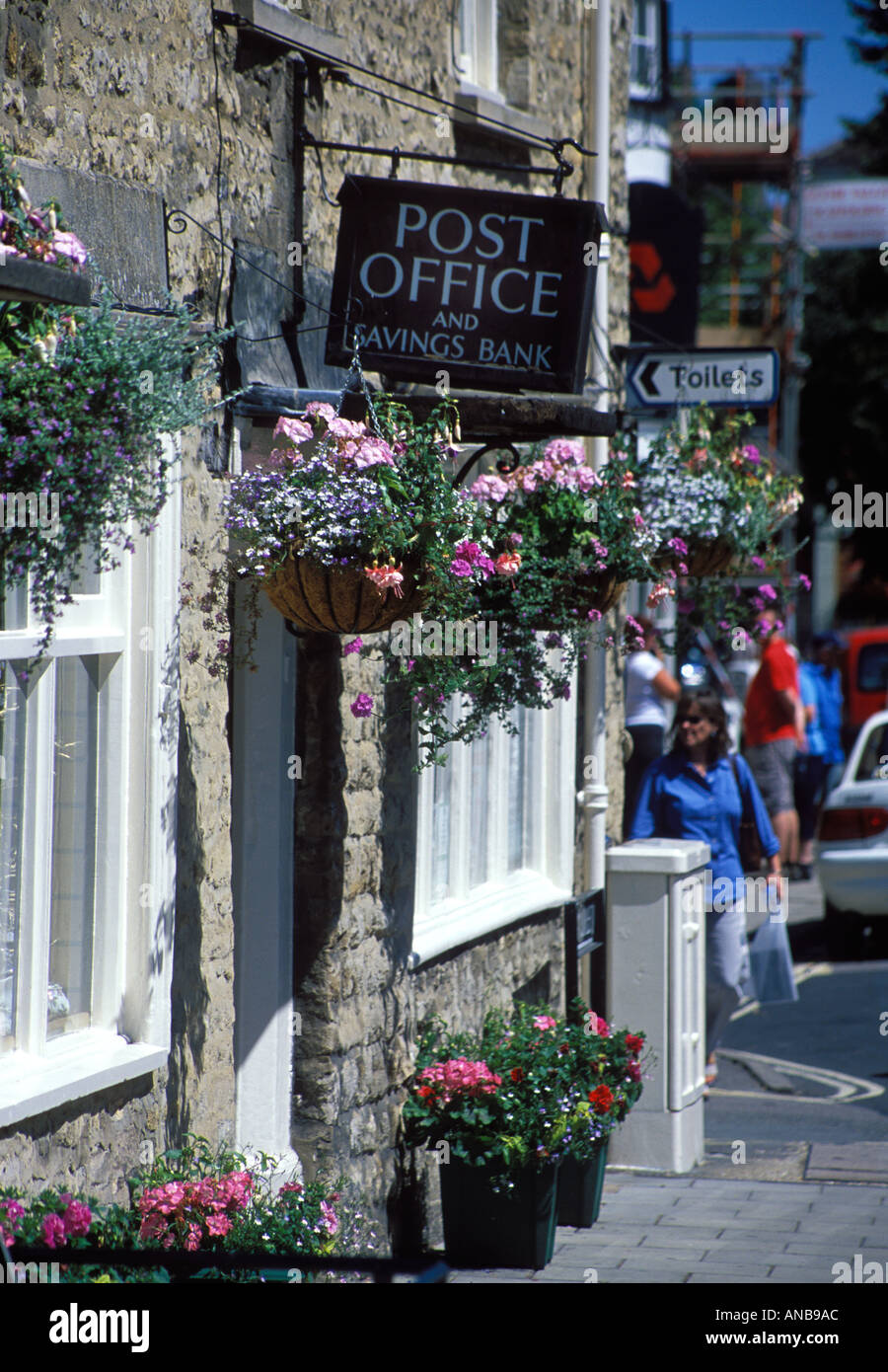 Post Office Woodstock Oxfordshire Stock Photo Alamy