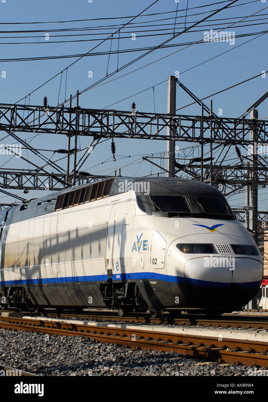 Ave Renfe Spain Railway High Speed Train Stock Photo Alamy Ave Renfe Spain Railway High Speed Train Stock Photo Alamy