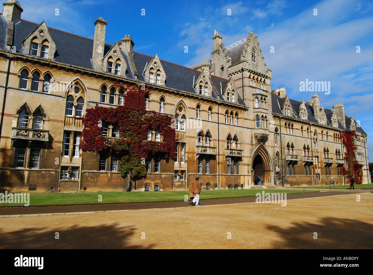 Christ Church college Oxford University, Oxford, England Stock Photo ...