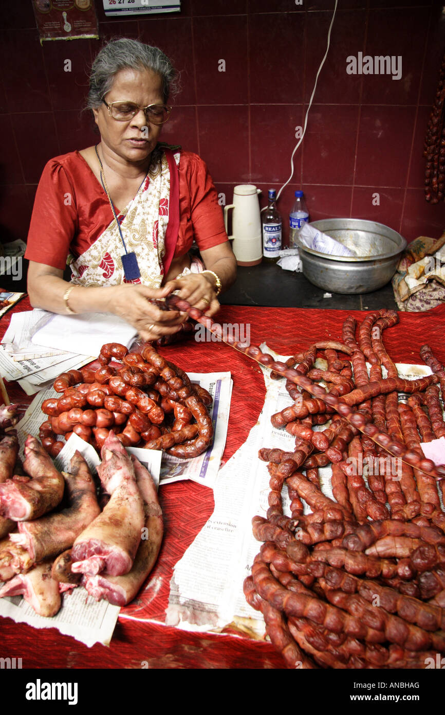Chorizo sausages goa hires stock photography and images Alamy