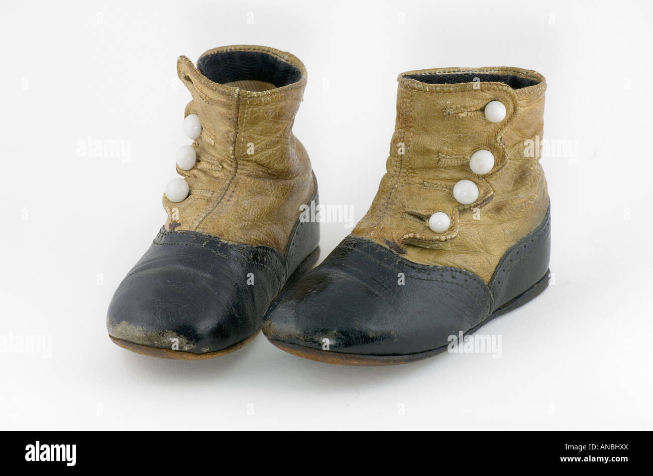 antique leather boots