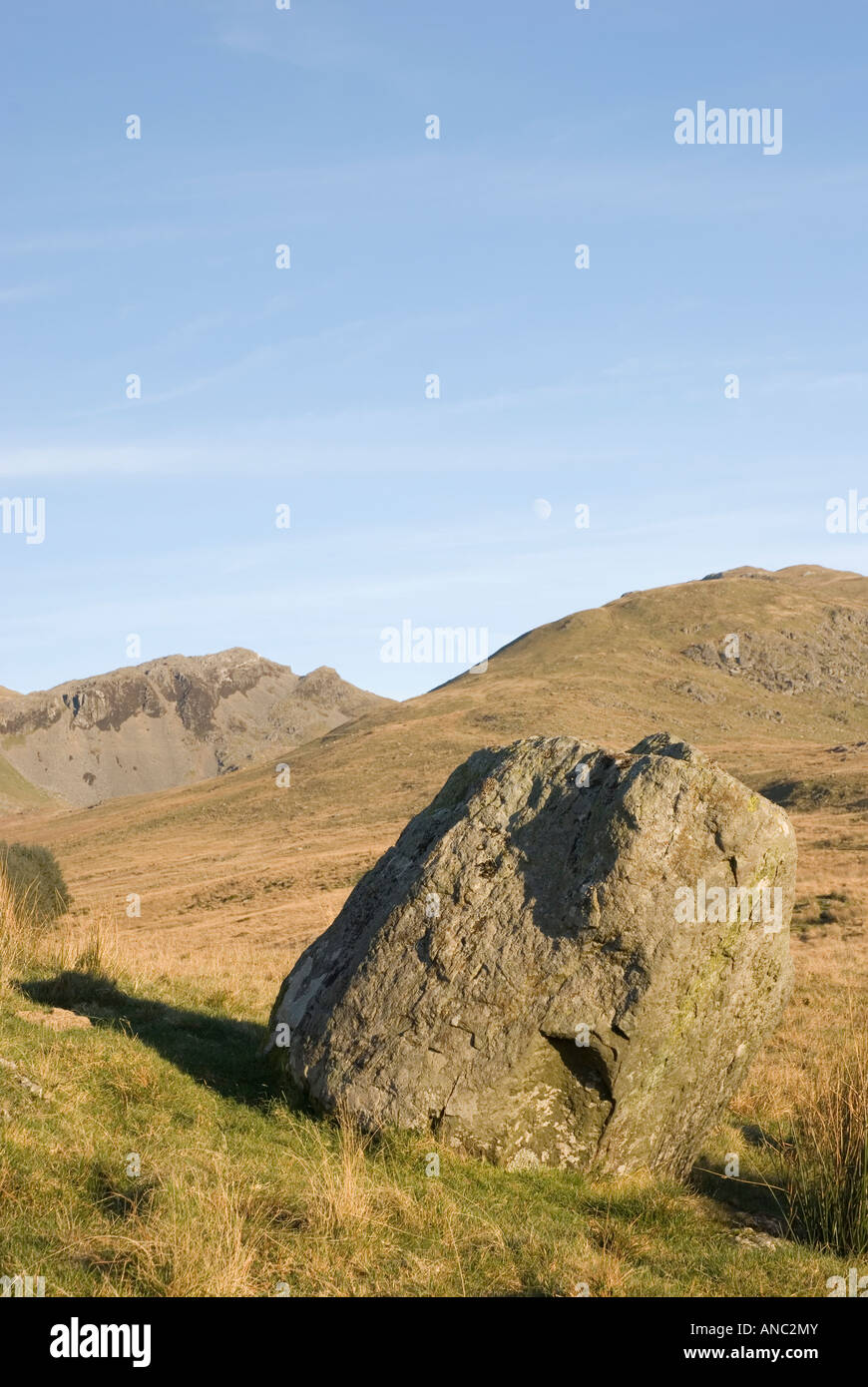 The Moelwyn Hills in North Wales Stock Photo