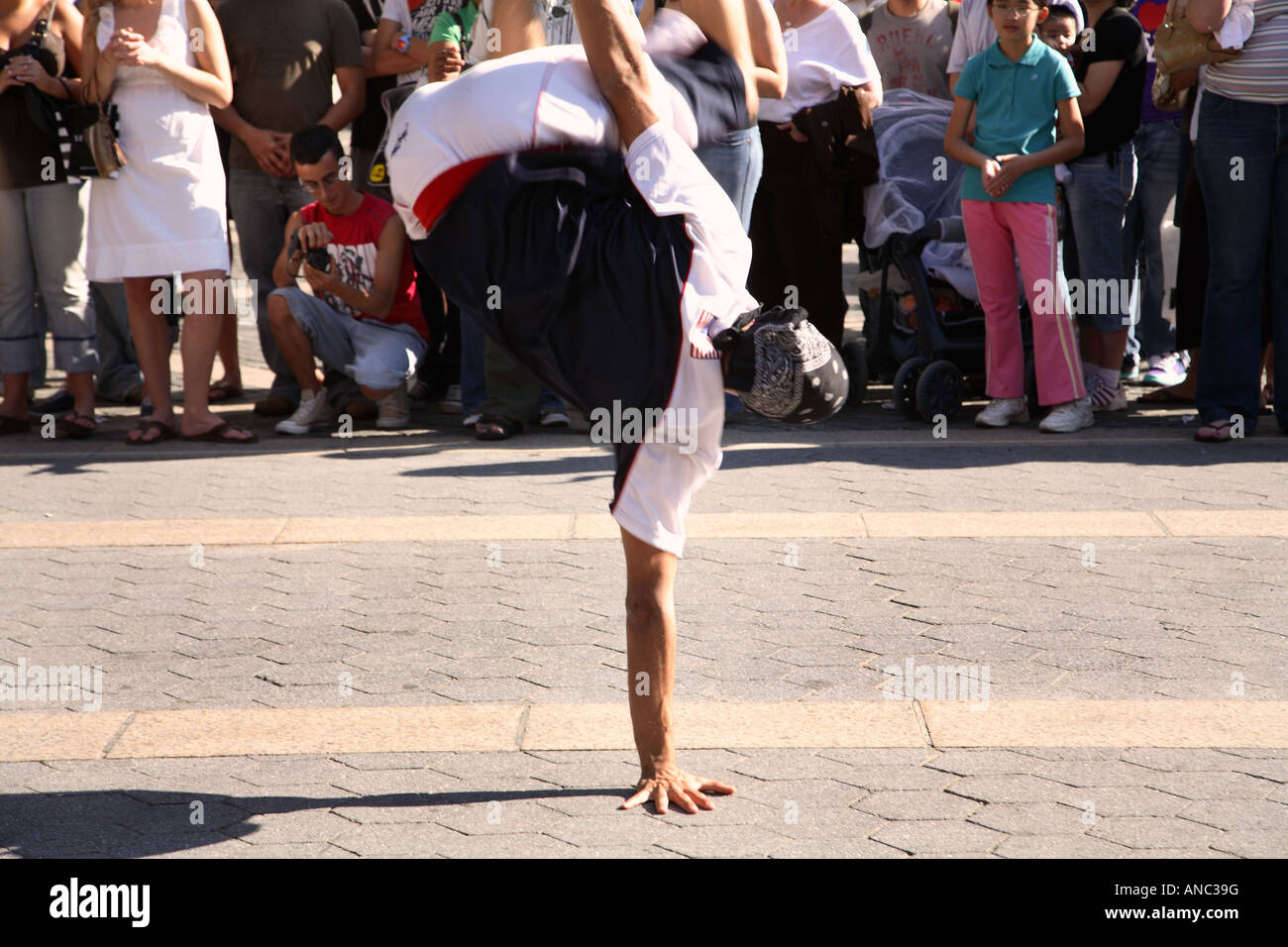 breakdancer new york Stock Photo