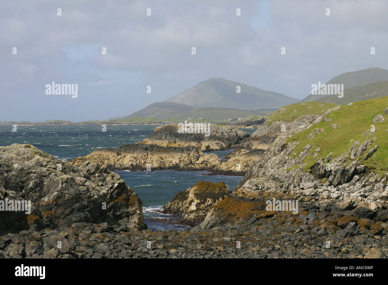 Toe Head on the island of Harris, Outer hebrides, Scotland Stock Photo