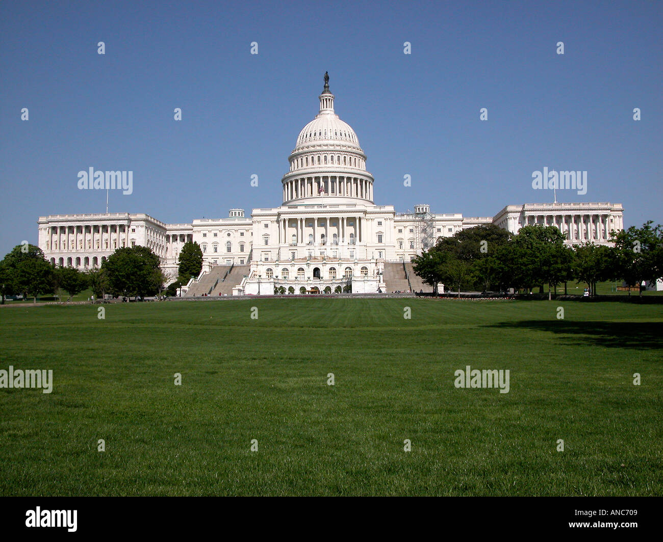 United States Capitol Building Washington DC Stock Photo