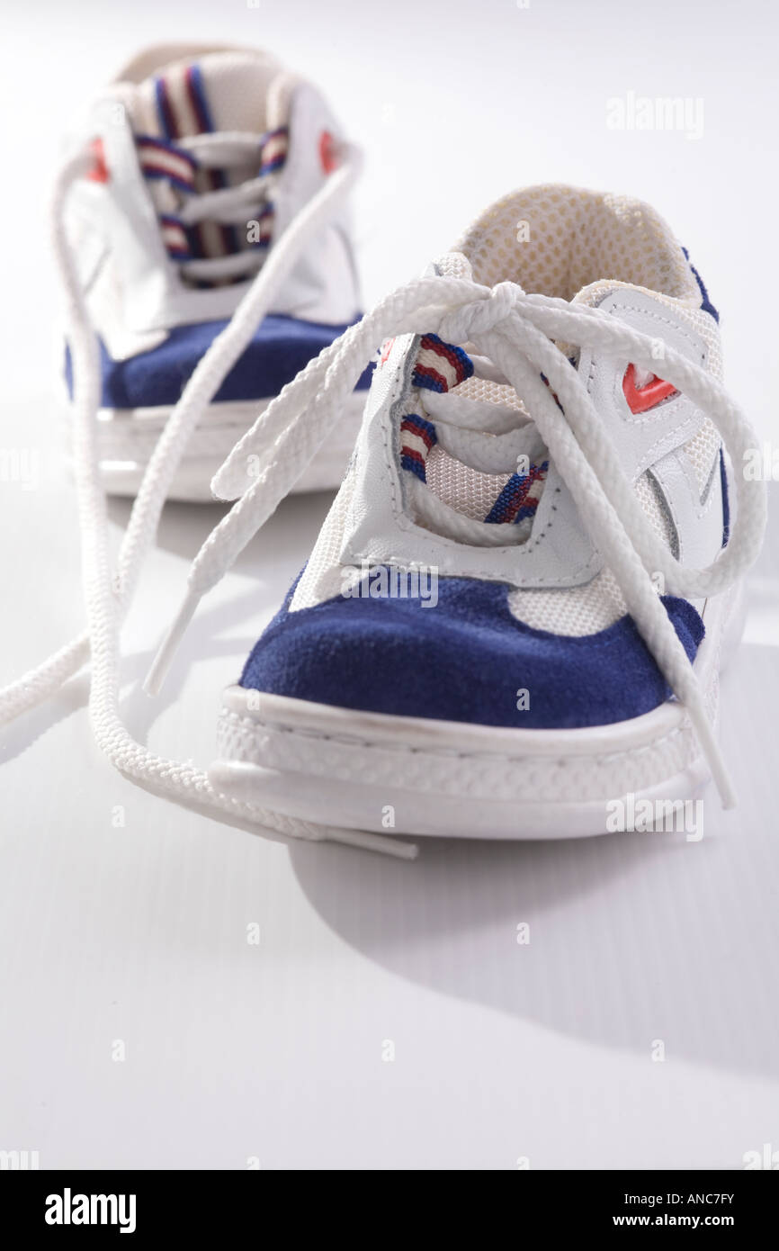 Baby training shoes Stock Photo - Alamy