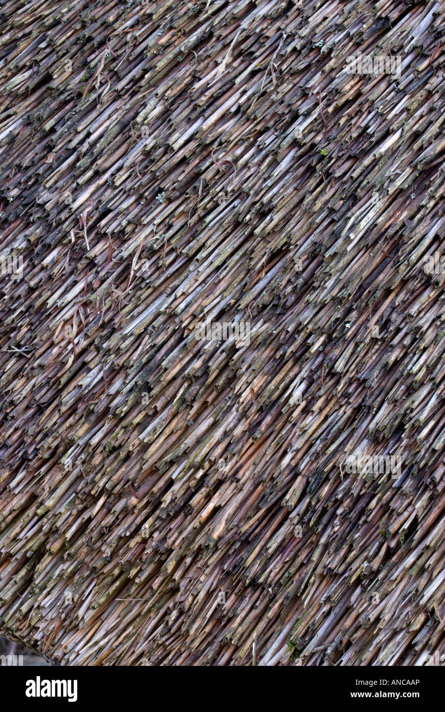 Thatched roof close up Stock Photo Alamy
