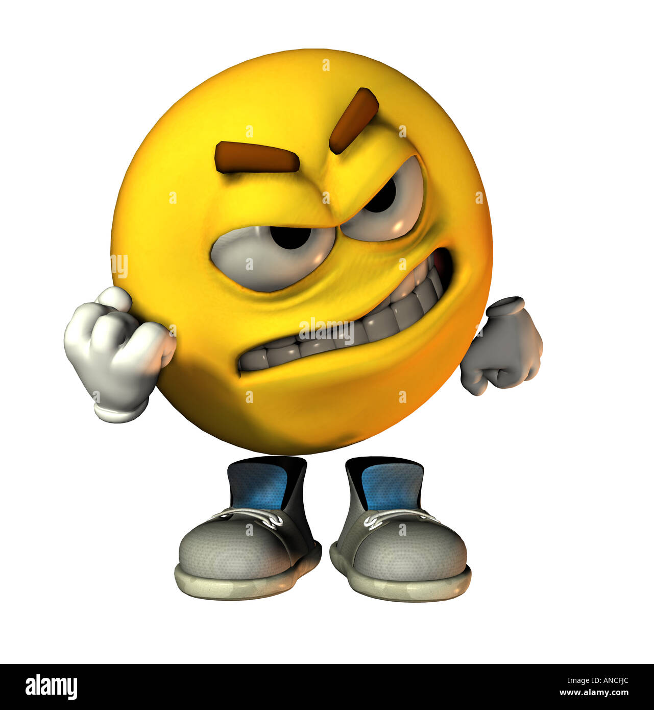 Aggressive smiley Cut Out Stock Images & Pictures - Alamy