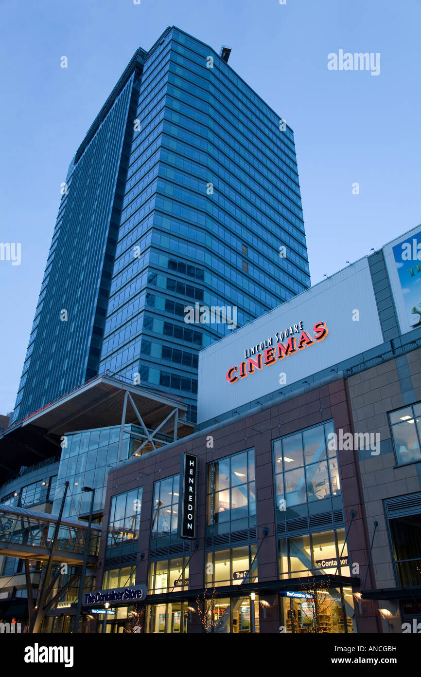 WA, Bellevue, Bellevue Square and Lincoln Square shopping area Stock