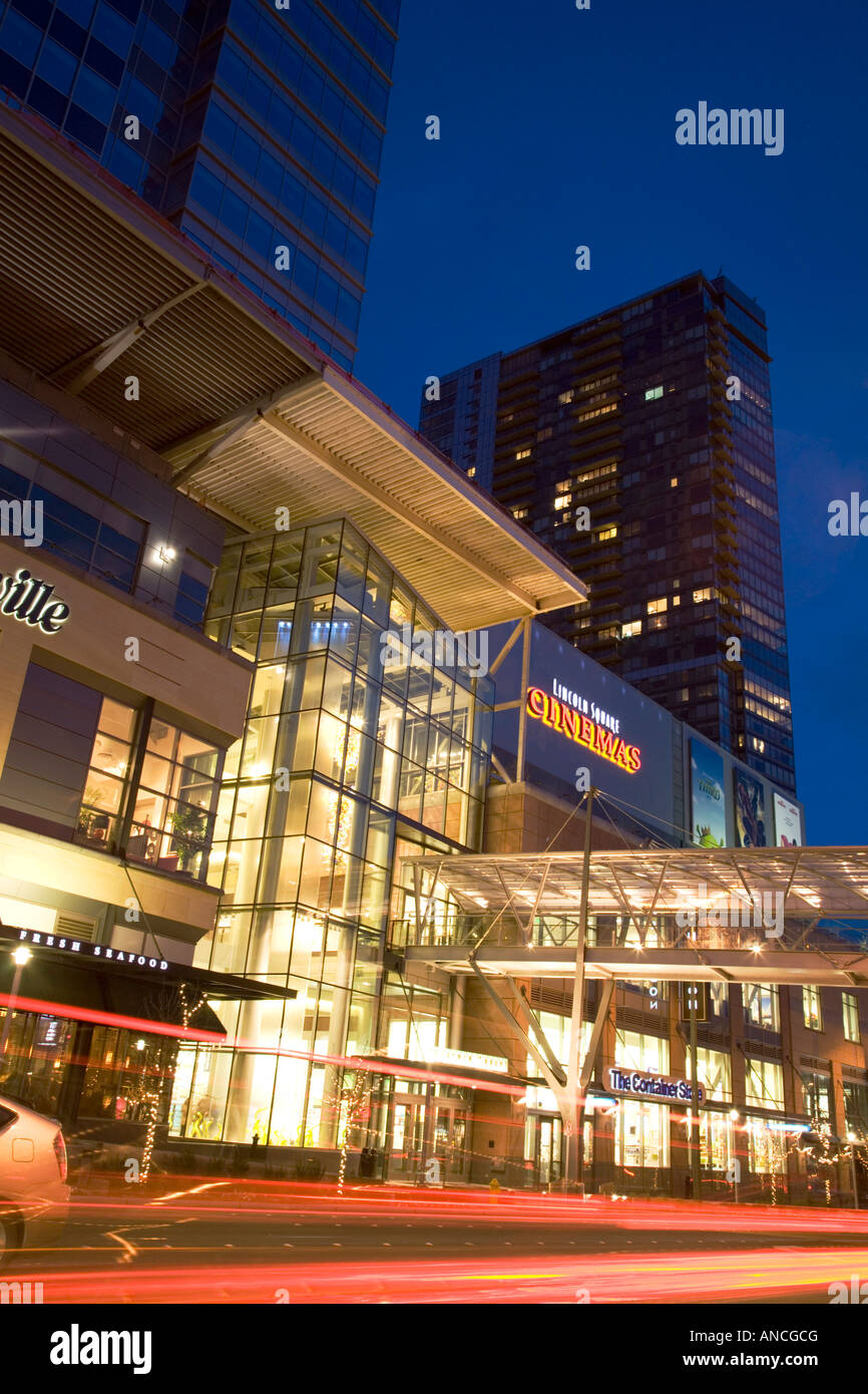 WA, Bellevue, Bellevue Square and Lincoln Square shopping area Stock