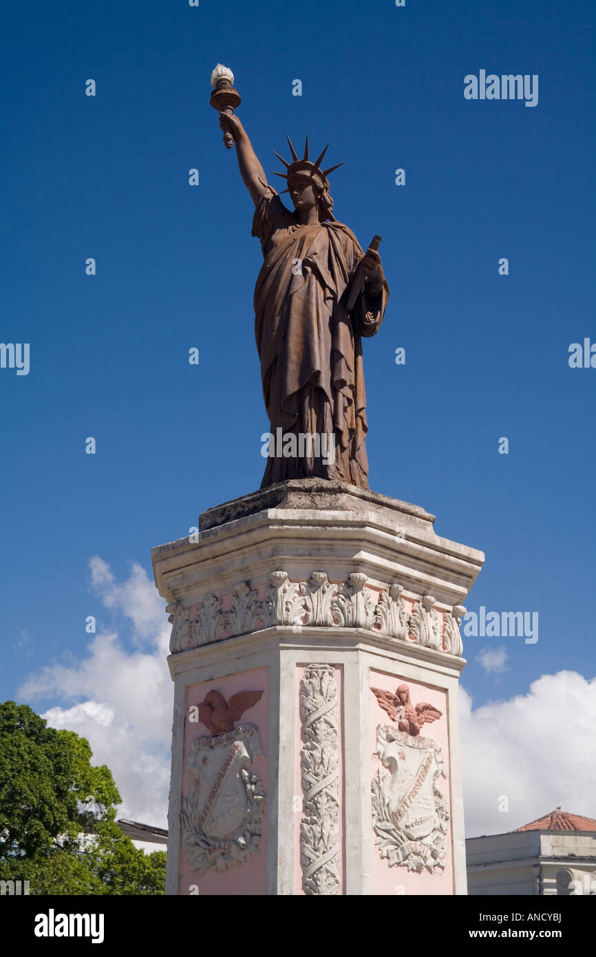 Brazil Alagoas Maceio Statue of Liberty Stock Photo Alamy