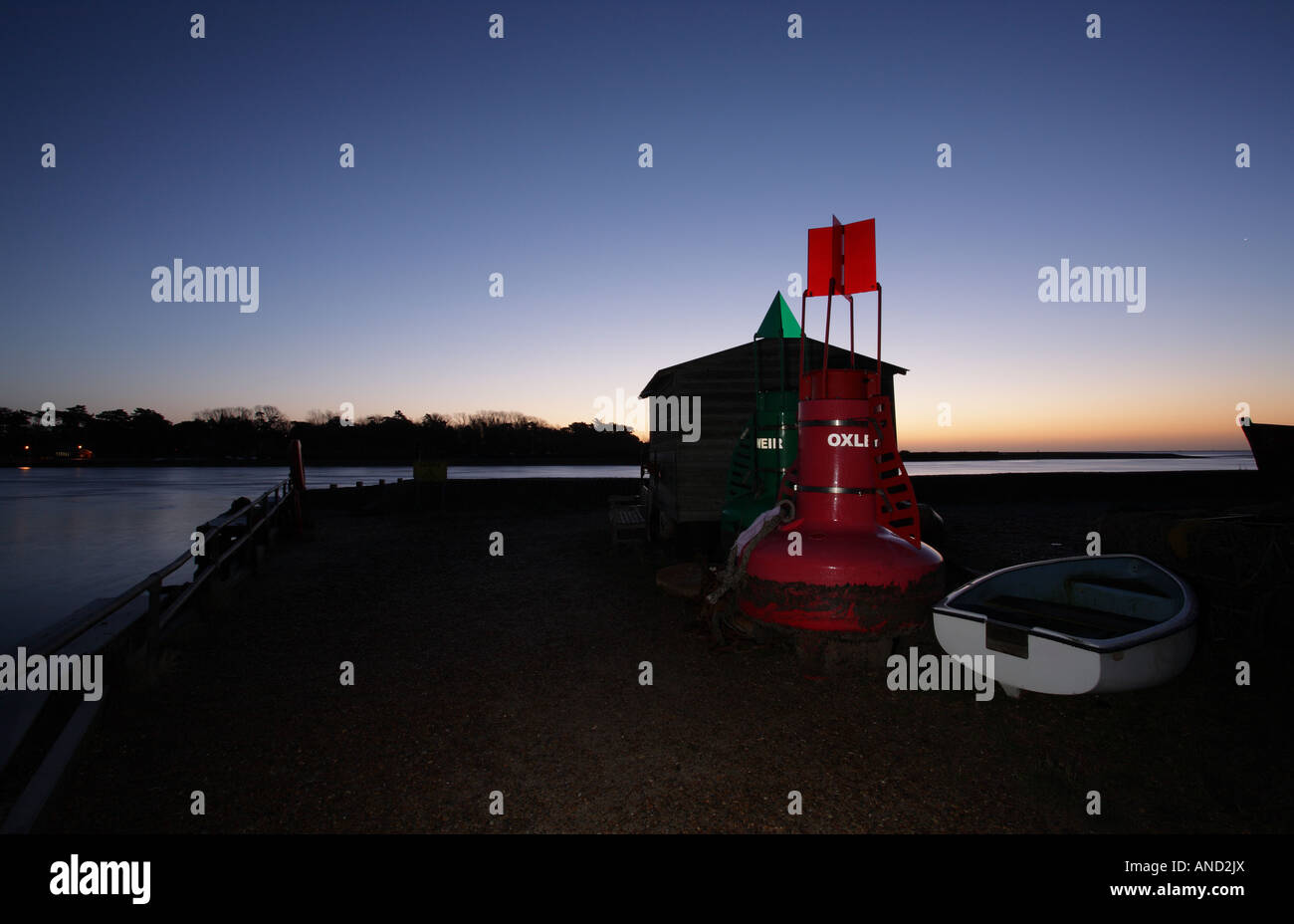 River Deben estuary Stock Photo Alamy