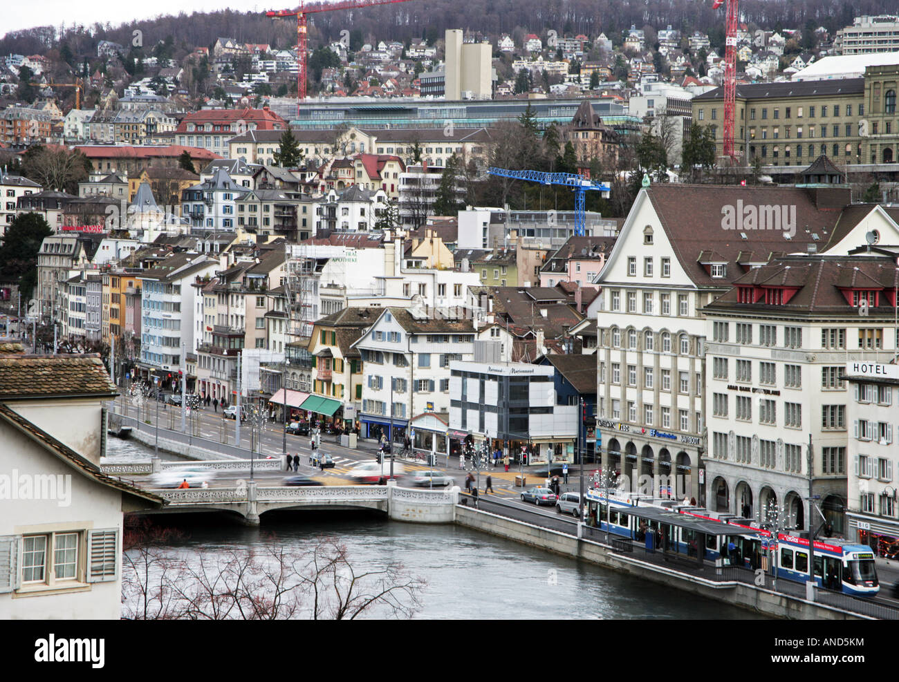 Zurich view hi-res stock photography and images - Alamy