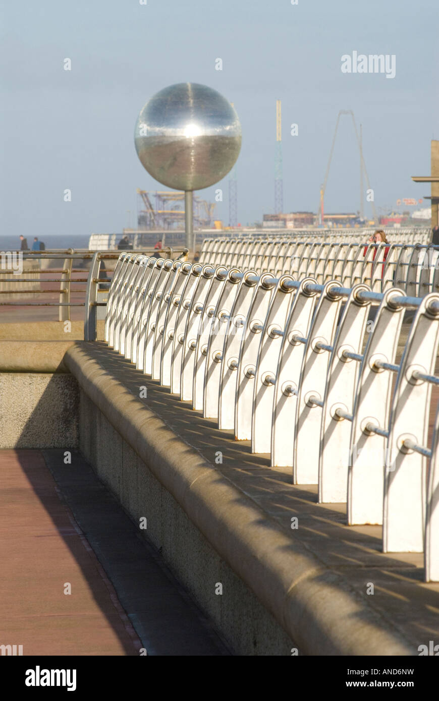 Blackpool Mirror Ball Stock Photo Alamy