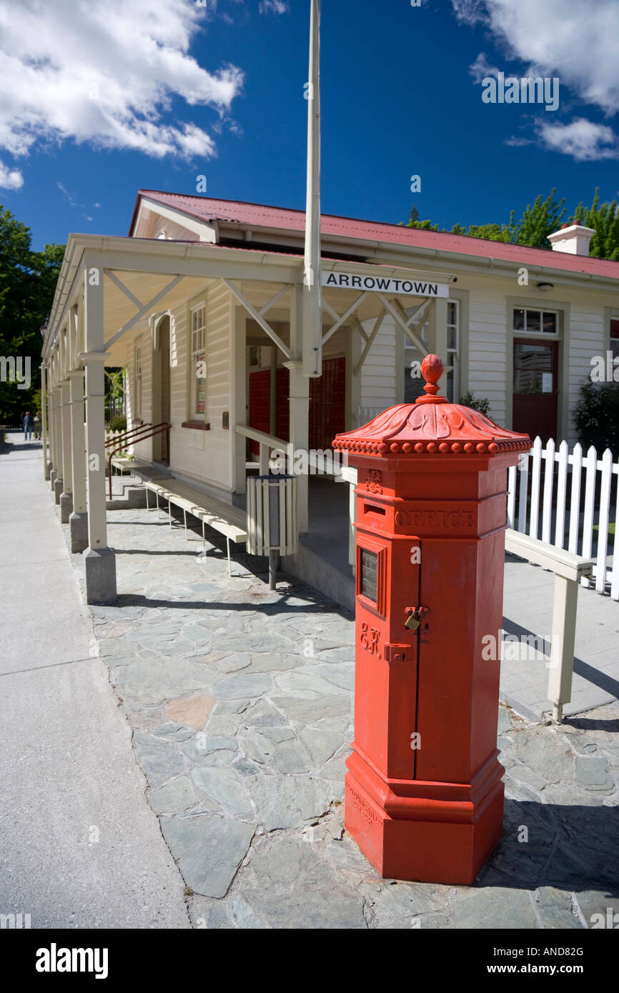 The old Post Office at Arrowtown, New Zealand Stock Photo Alamy
