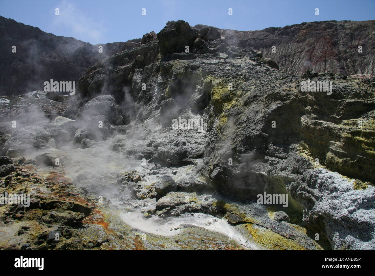 White Island Volcano at Whakatane or Whakaari is one of the most active