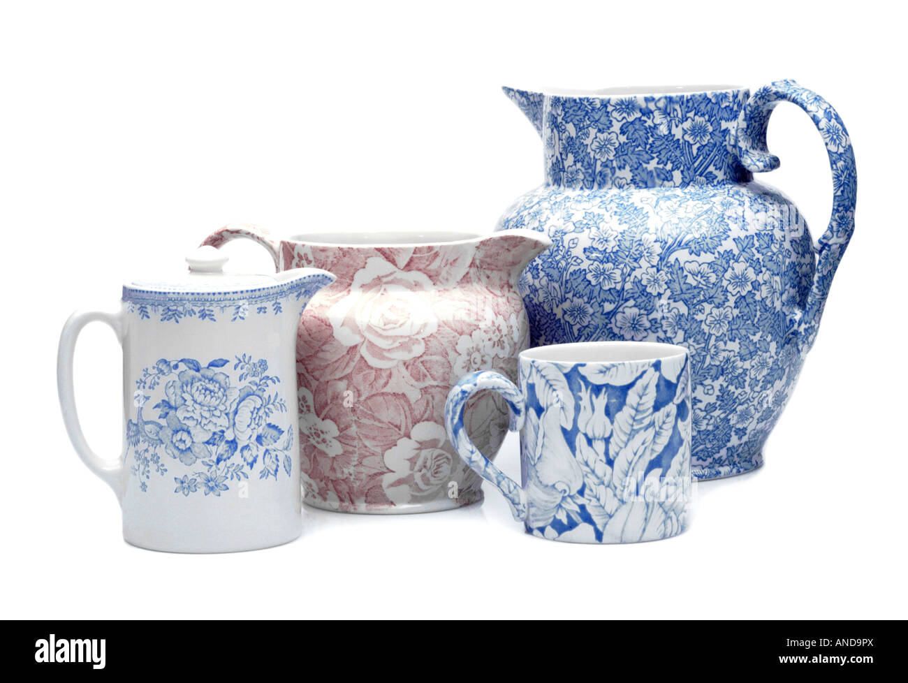 Burleigh Pottery for EDITORIAL PURPOSES ONLY Stock Photo