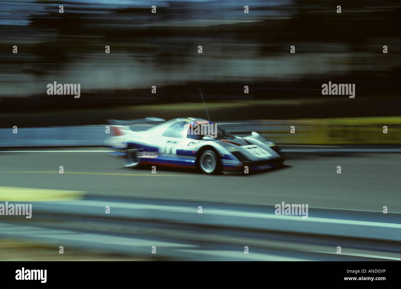 WMP 77 Turbo at speed, Le Mans 24-hour race, 1978, France Stock Photo ...