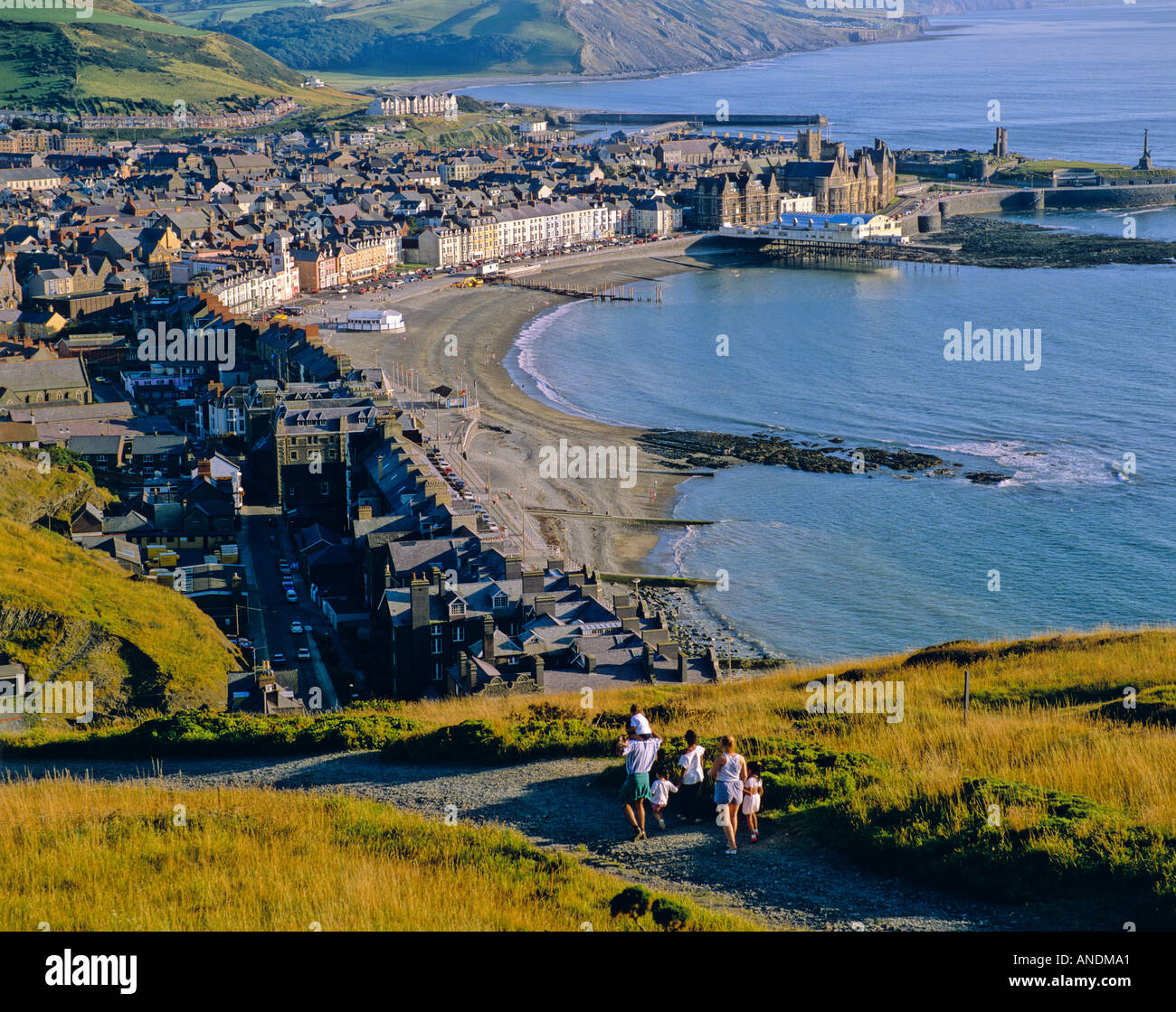 Aberystwyth wales town centre hires stock photography and images Alamy