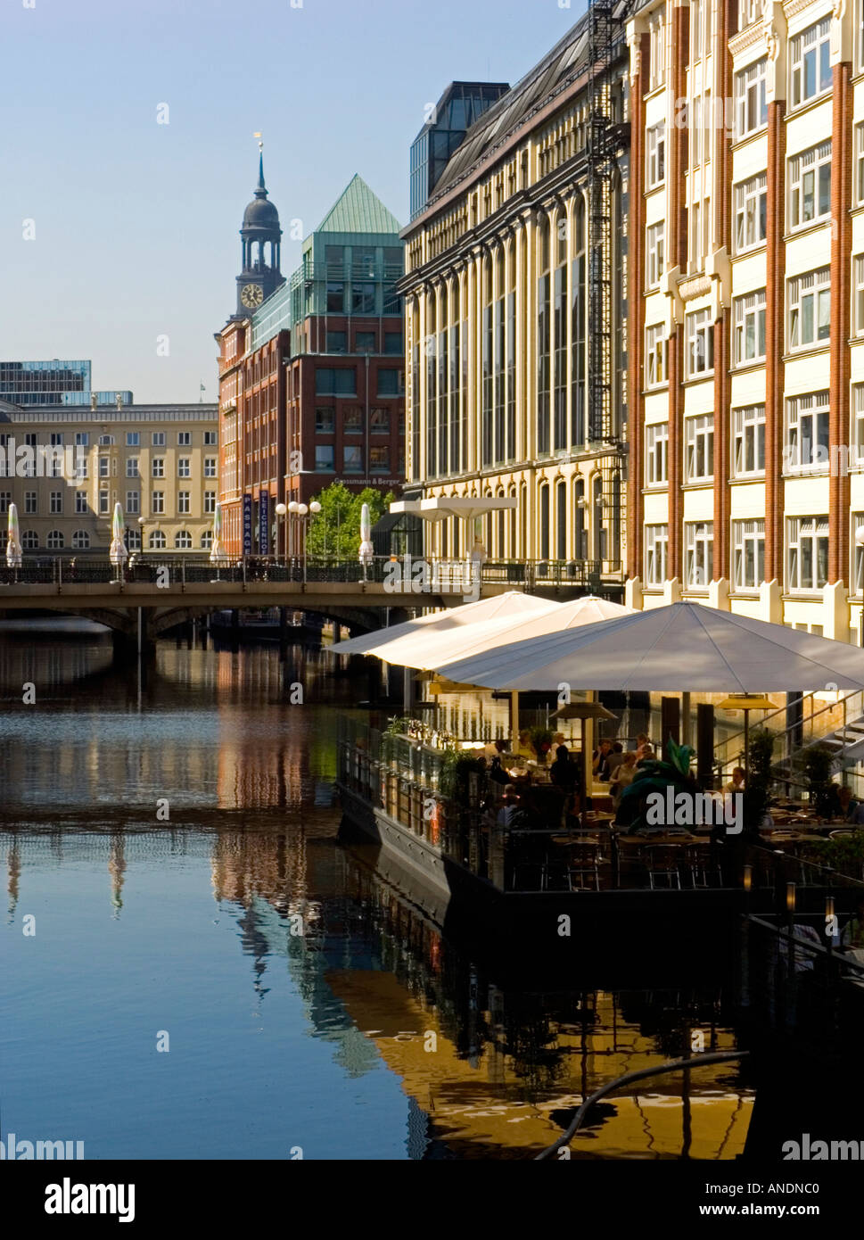 Germany Hamburg downtown Stock Photo - Alamy