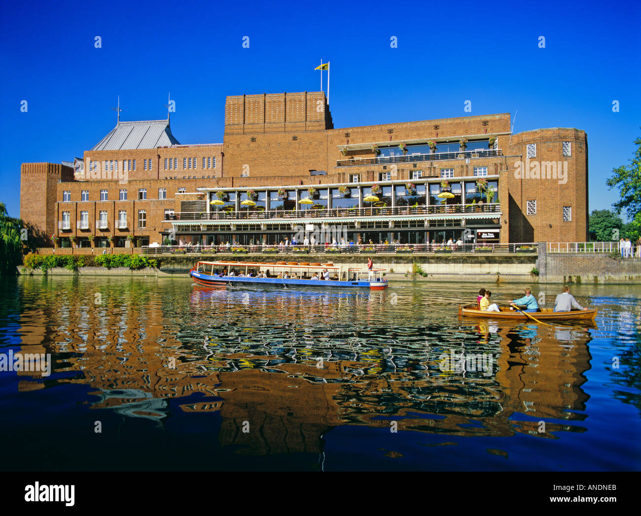 Royal Shakespeare Theatre Stratford upon Avon Warwickshire England