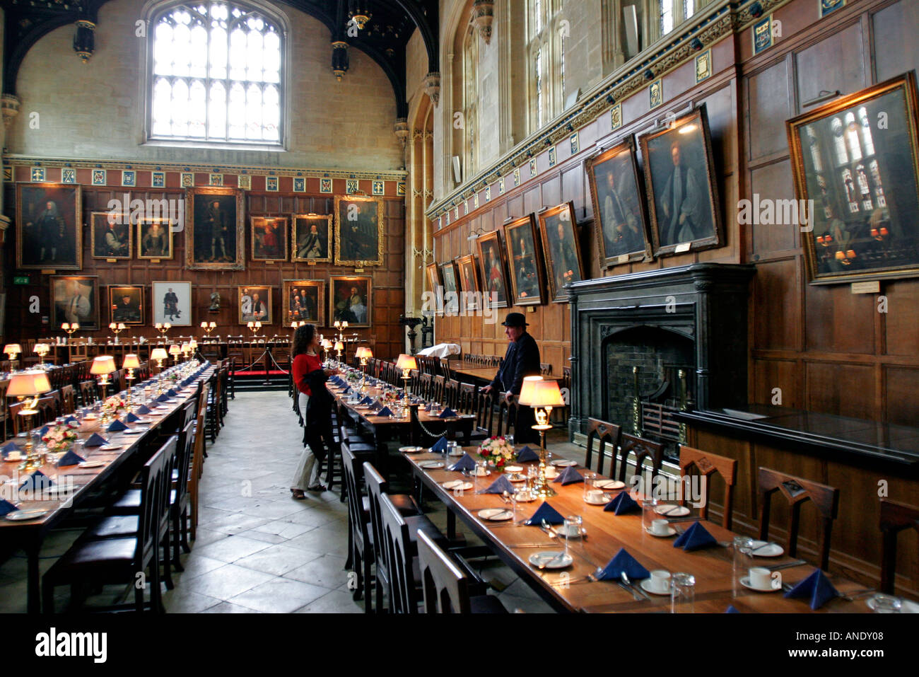 oxford university dining room