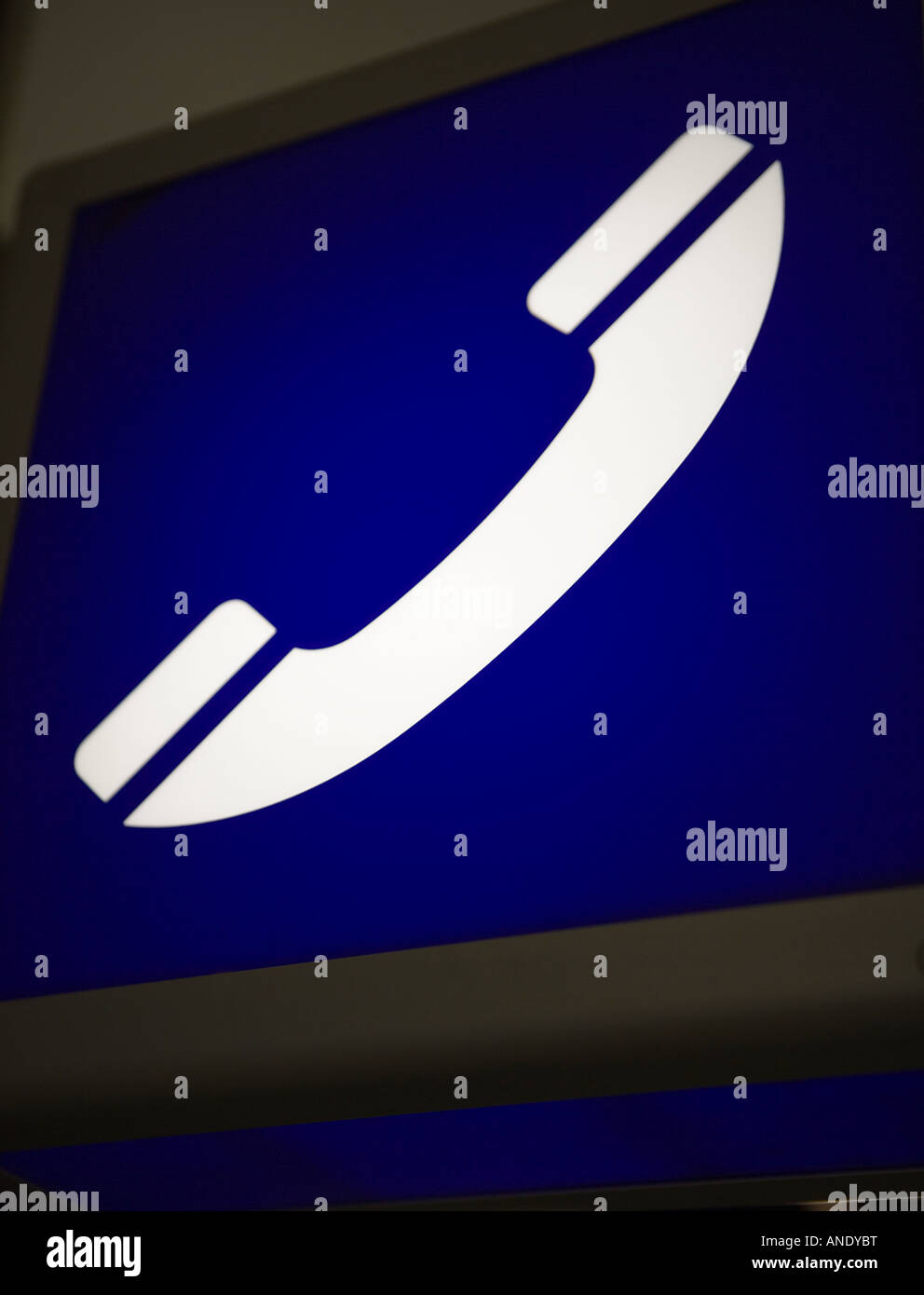 Phone sign hi-res stock photography and images - Alamy