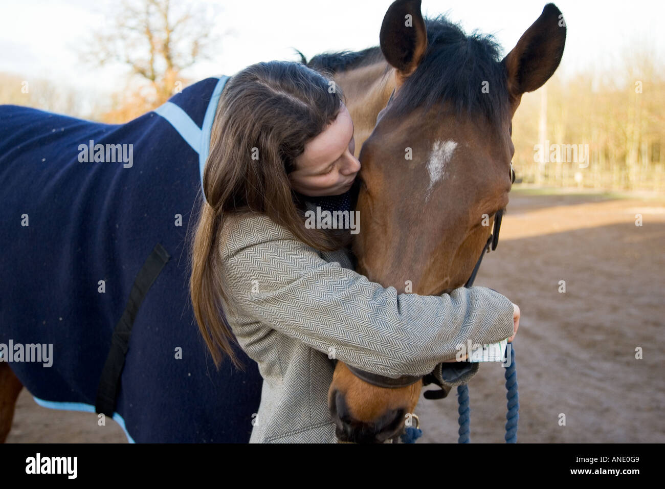 Horse Kiss Stock Photos & Horse Kiss Stock Images Alamy