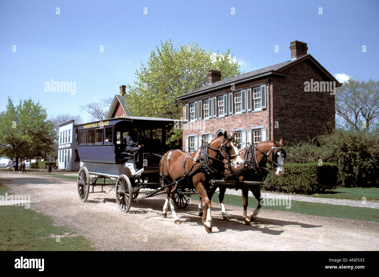 Henry Ford Greenfield Village Dearborn Michigan Stock Photo Alamy
